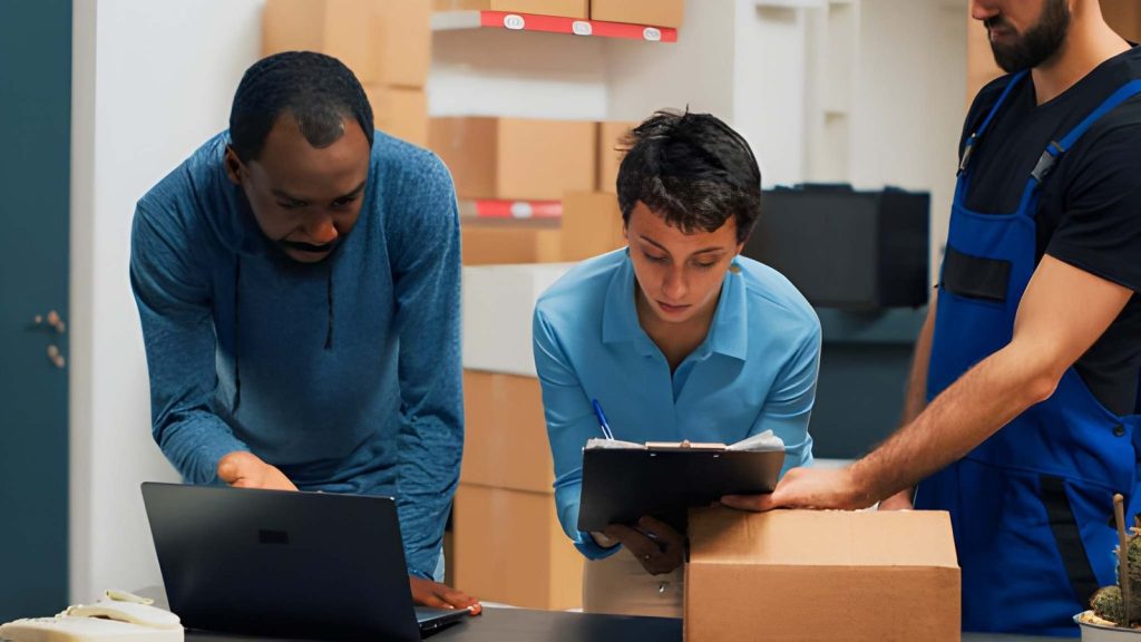 Local freight forwarder reviewing a customer shipment enquiry